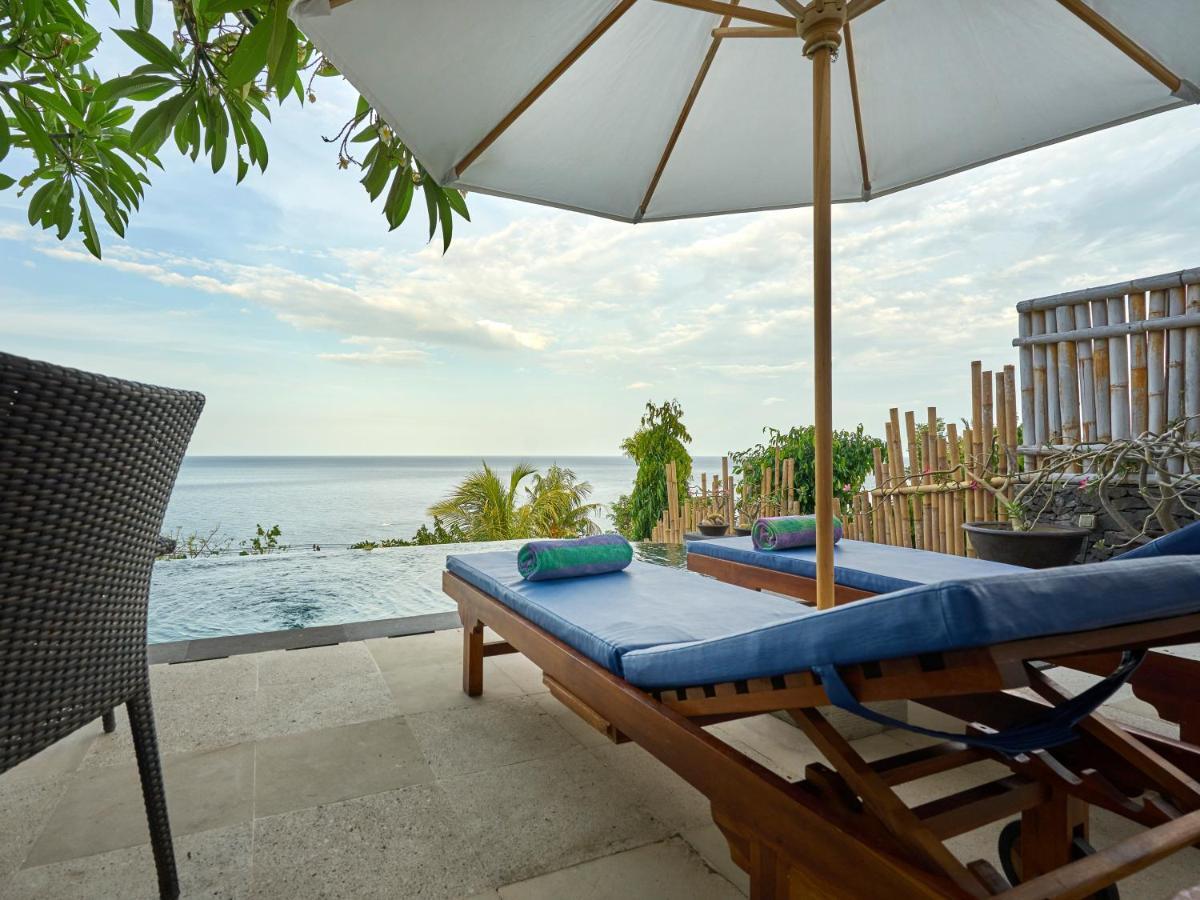 Villa Mimpi Manis Infinity Pool&180°Ocean View 艾湄湾 外观 照片